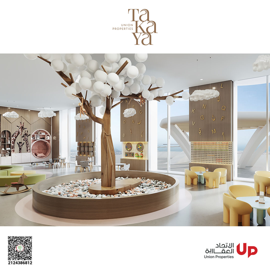 Designed indoor kids play area at TAKAYA